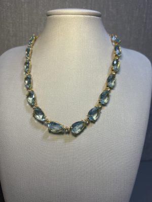 Colar gotas semijoias